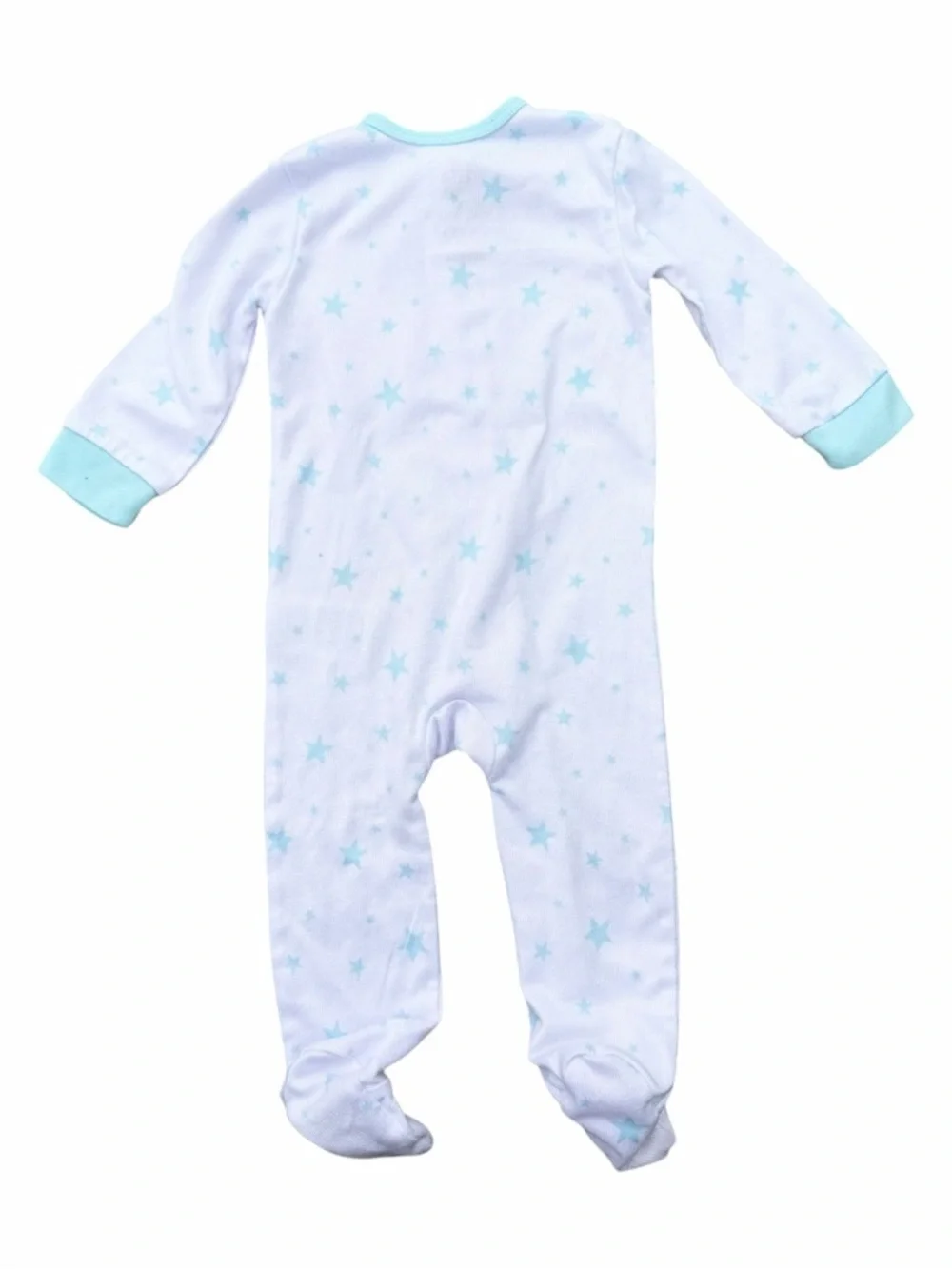 Disney Baby Toy Story Footed Pajama Set Blue 6M Zip Front Sleepwear Disneycore